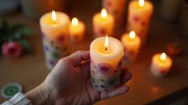 Comment réussir vos étiquettes autocollantes pour bougies ?