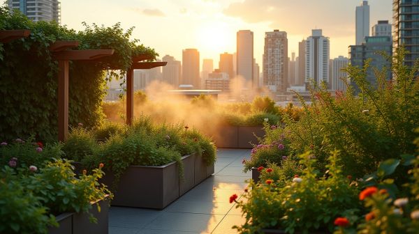 Toiture terrasse végétalisée : 5 solutions pour un confort optimal